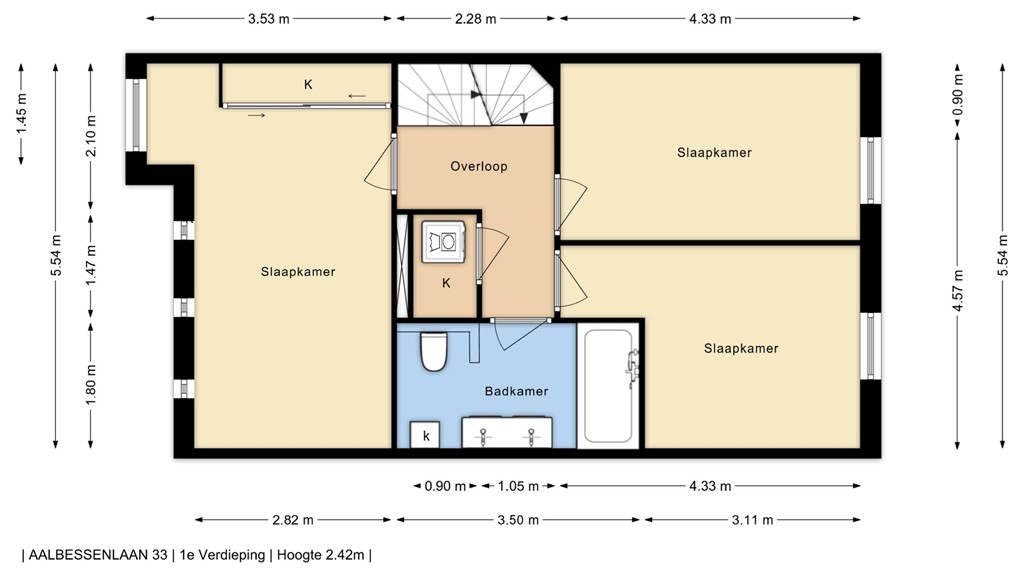 mediumsize floorplan